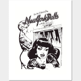 black new york dolls Posters and Art
